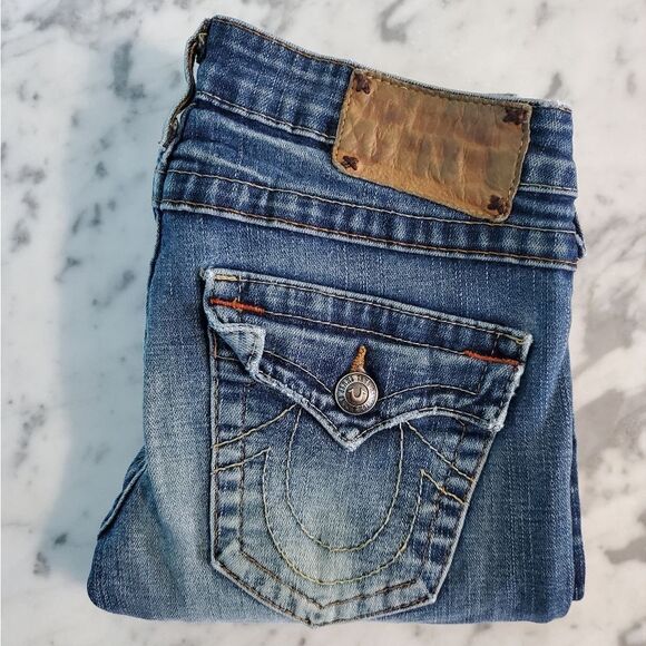 TrueĀ ReligionāDistressedāDenimāJeans - Picture 3 of 7